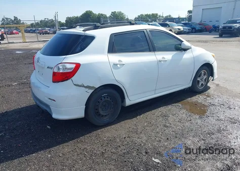 2010 Toyota Corolla Matrix из США, поврежденный, VIN 2T1KU4EE0AC339776